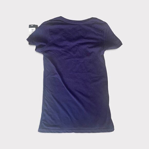 NFL Seattle Seahawks | NWT Junior’s V-neck Tee T-shirt Navy Blue Size M - Picture 5 of 5